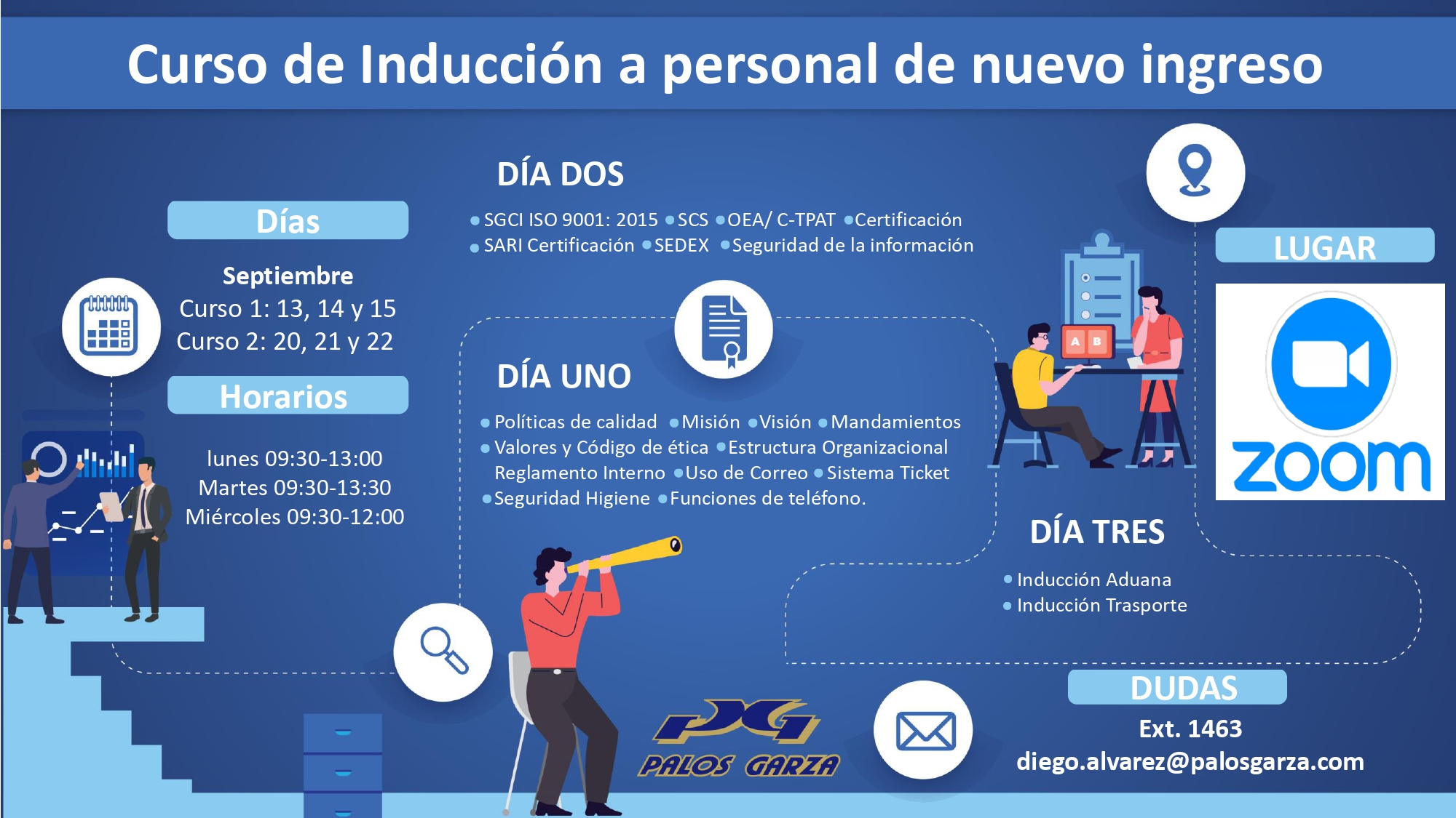 Curso de inducción a personal de nuevo ingreso 